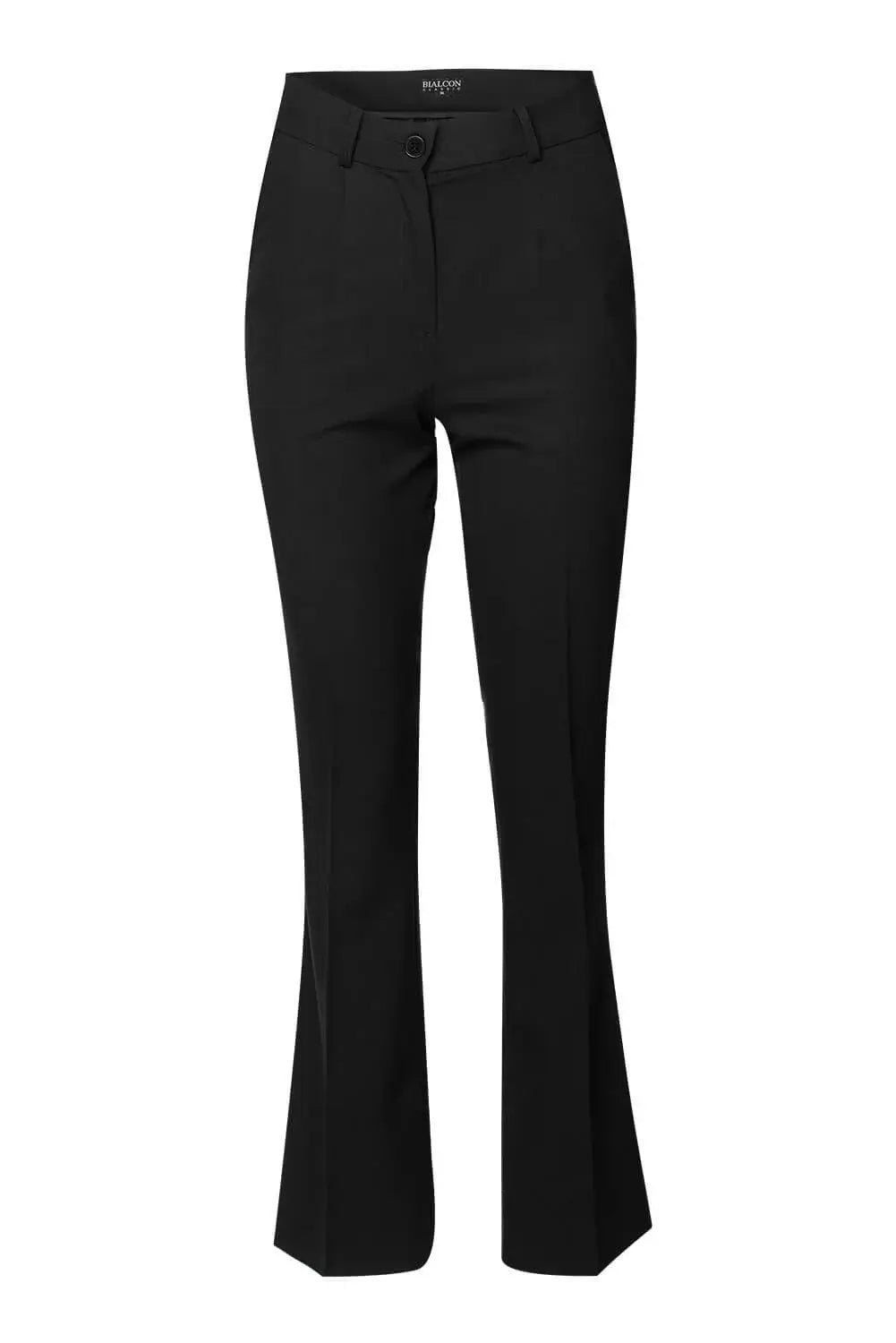 Black Flare Suit Pant