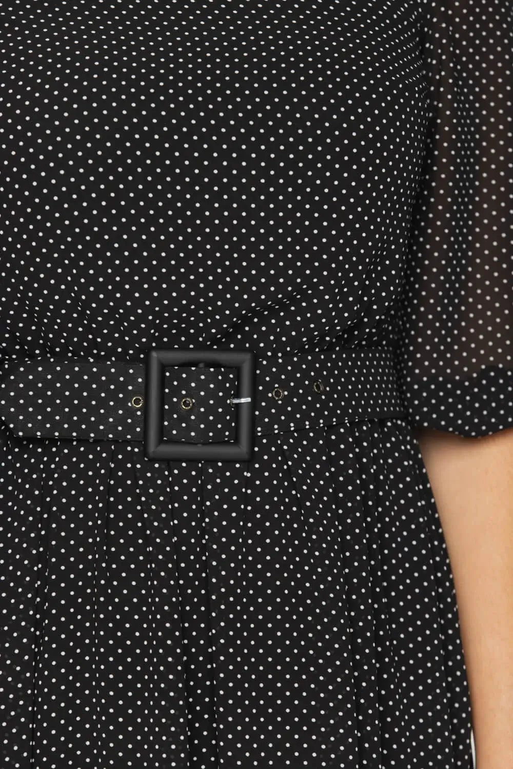 Black Polka Dot Dress