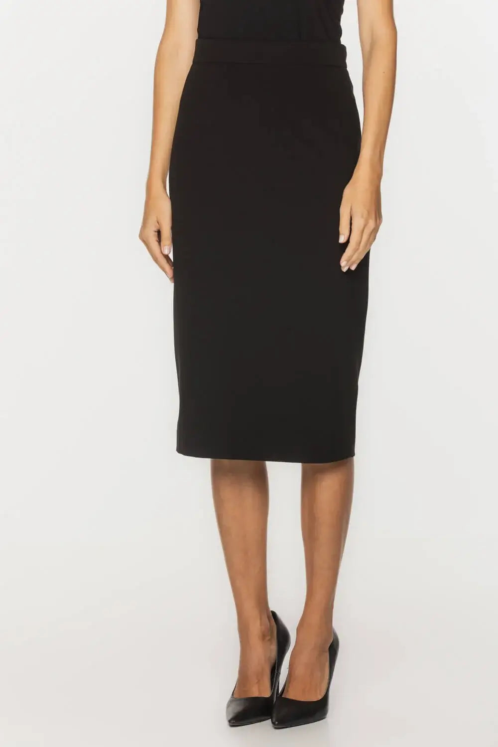 Classic Black Pencil Skirt