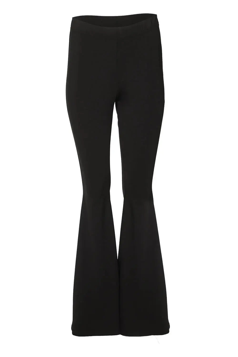 Flare Knit Black Pant