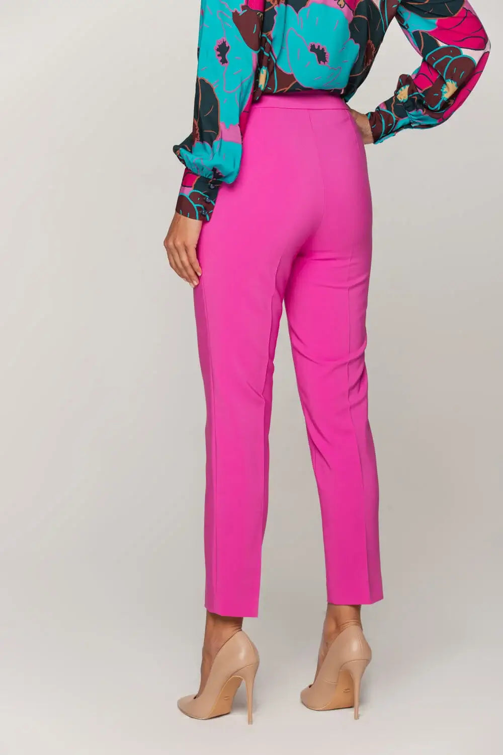 Fuchsia Cigarette Pant