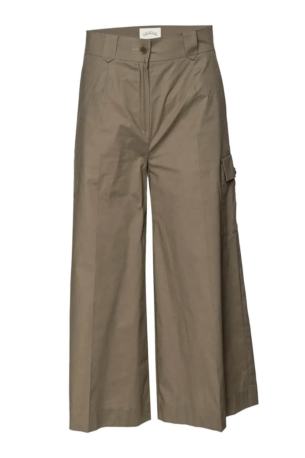 Khaki Cotton Pants