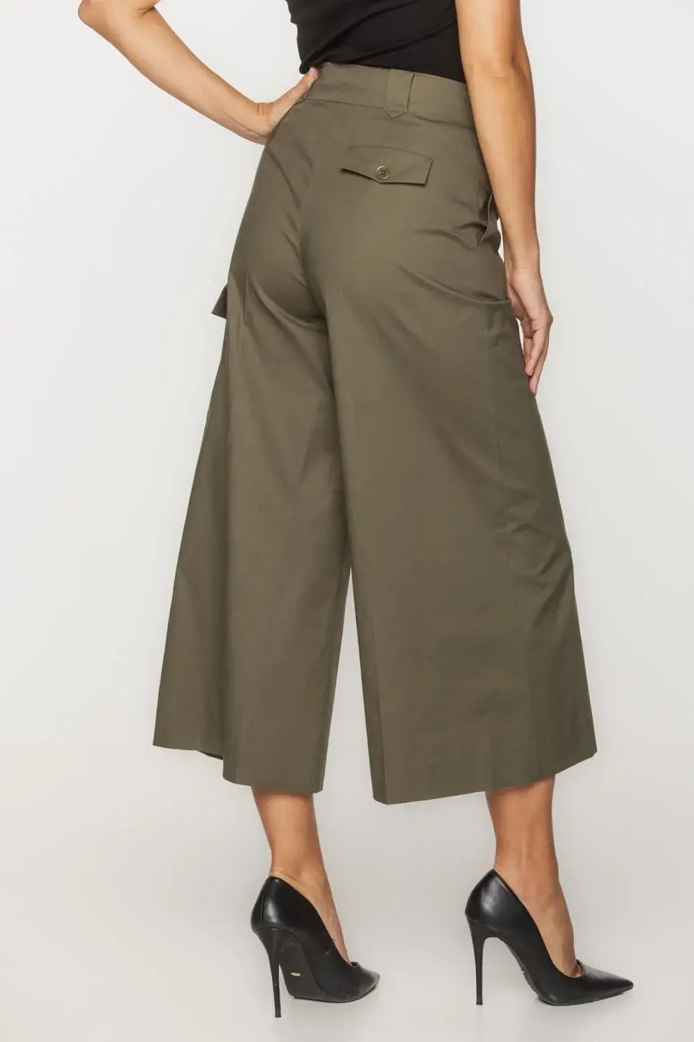 Khaki Cotton Pants