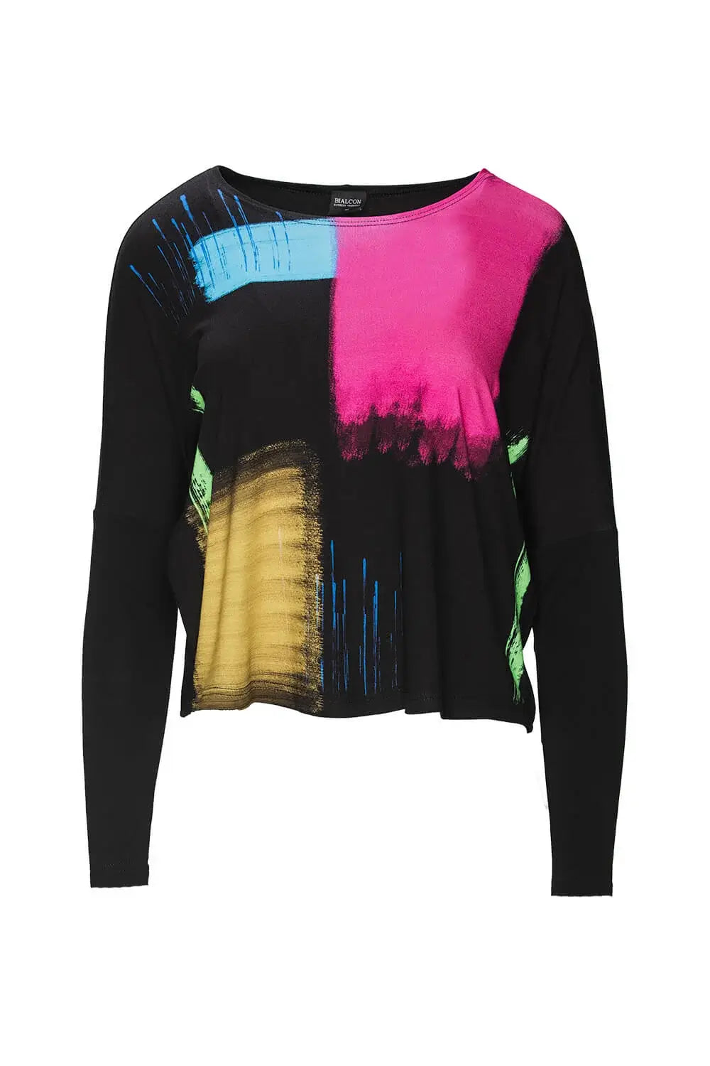 Multicolor Cropped Blouse