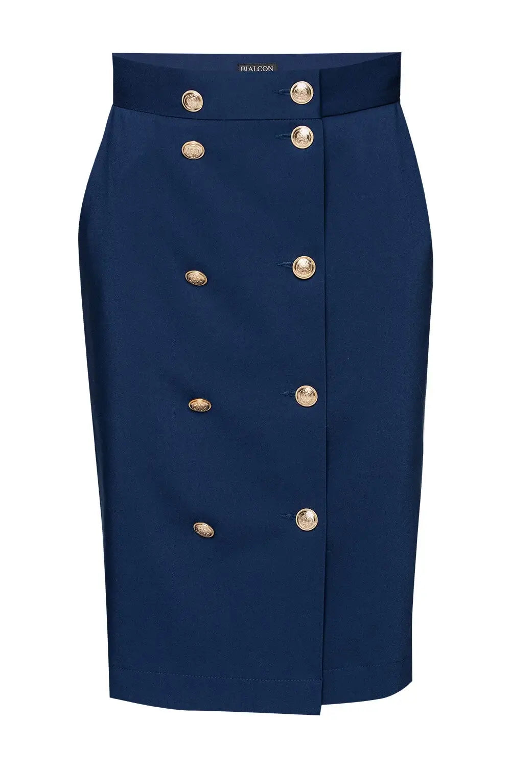 Nautical Navy Pencil Skirt