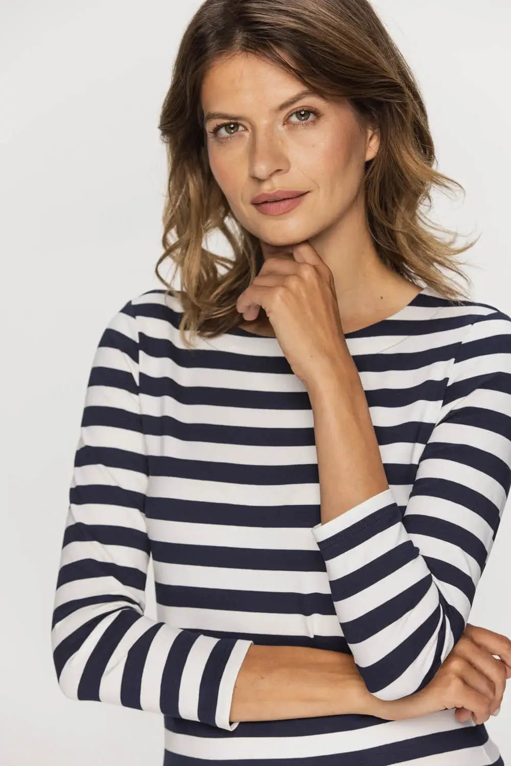 Nautical Striped Blouse