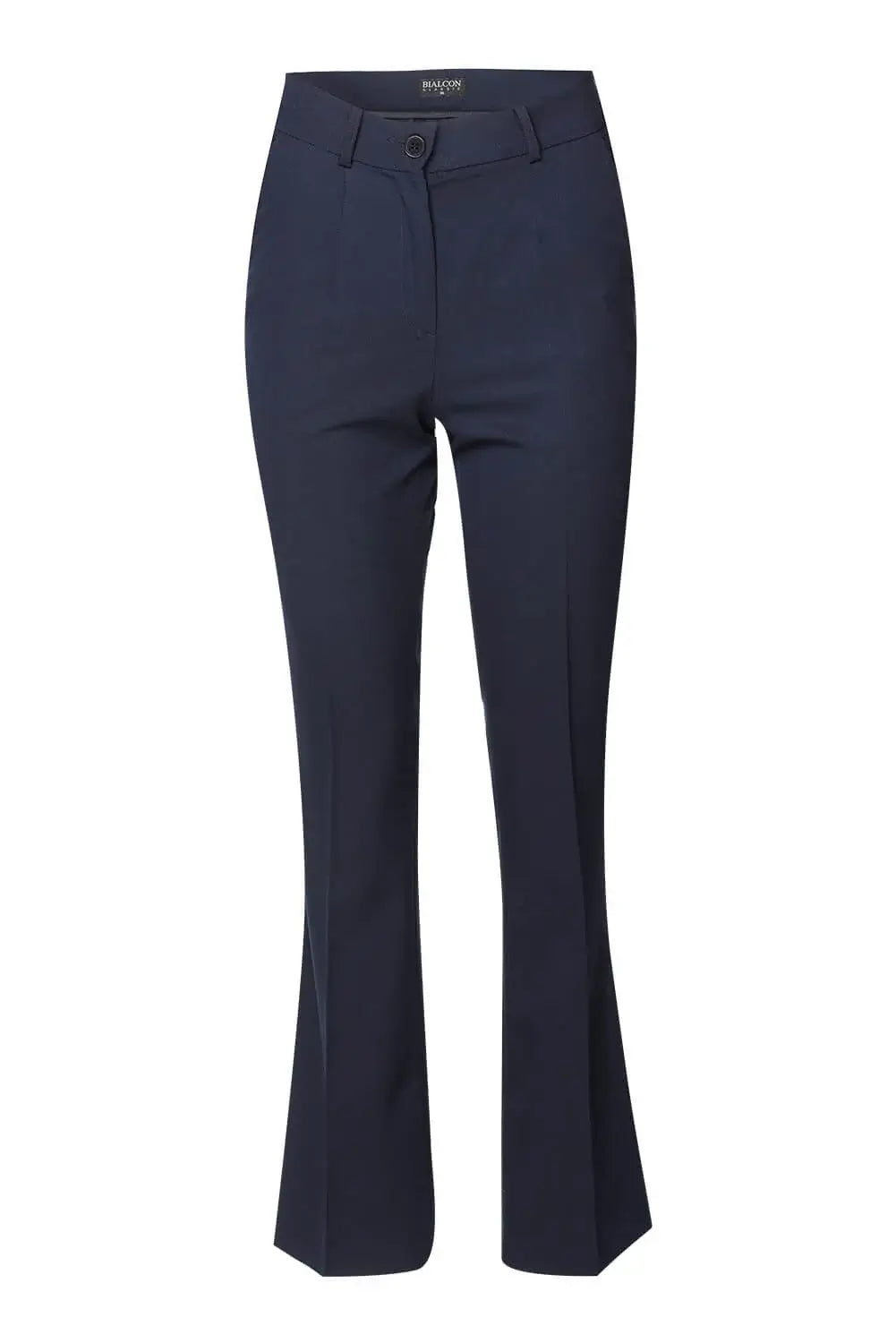 Navy Flare Suit Pant