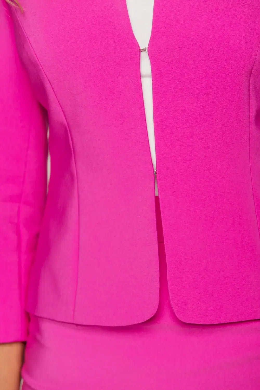 Pink Cropped Jacket