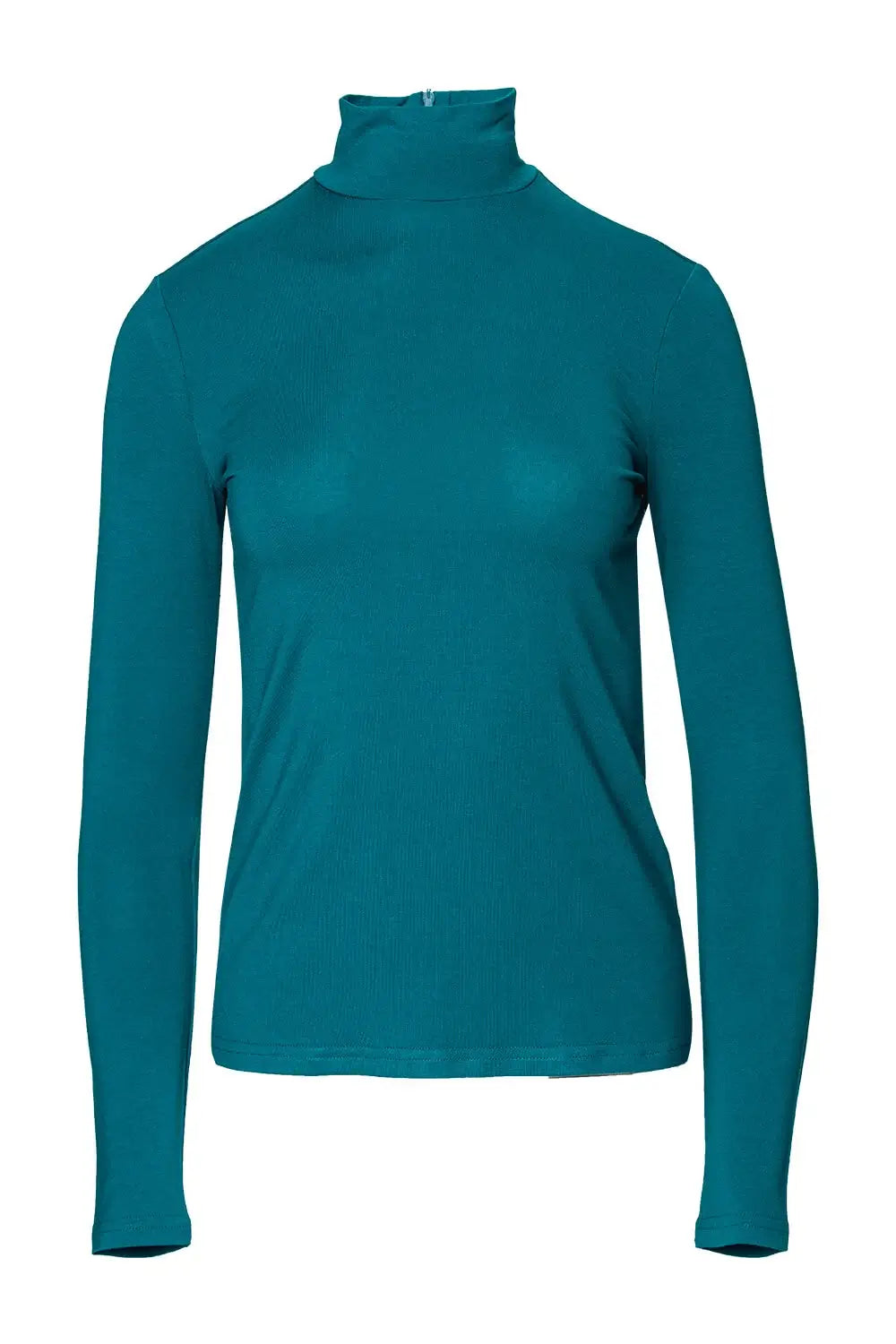 Teal Turtleneck