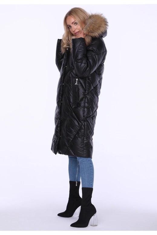 Long Black Winter Jacket