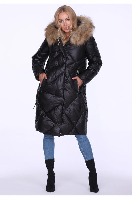 Long Black Winter Jacket