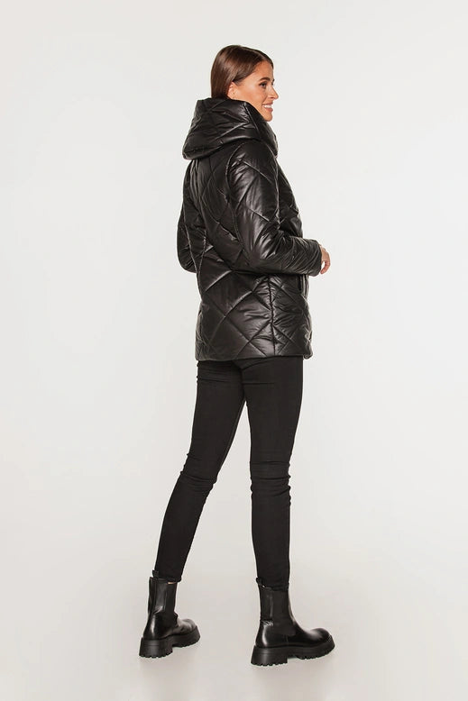 Quilted Black Jacket